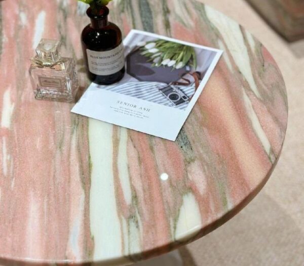 Pink Marble Coffee Table — изображение 4