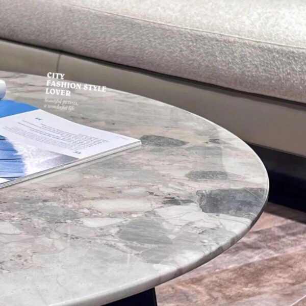 Pandora Grey Marble Dining Table — изображение 4