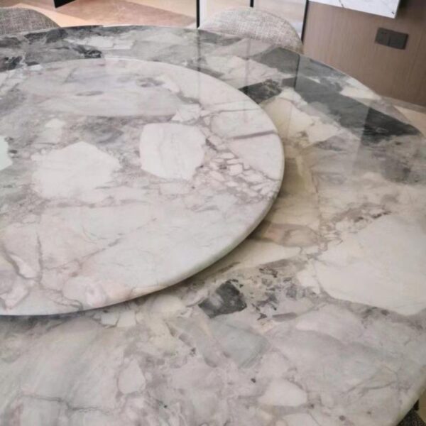 Pandora Grey Marble Dining Table — изображение 5