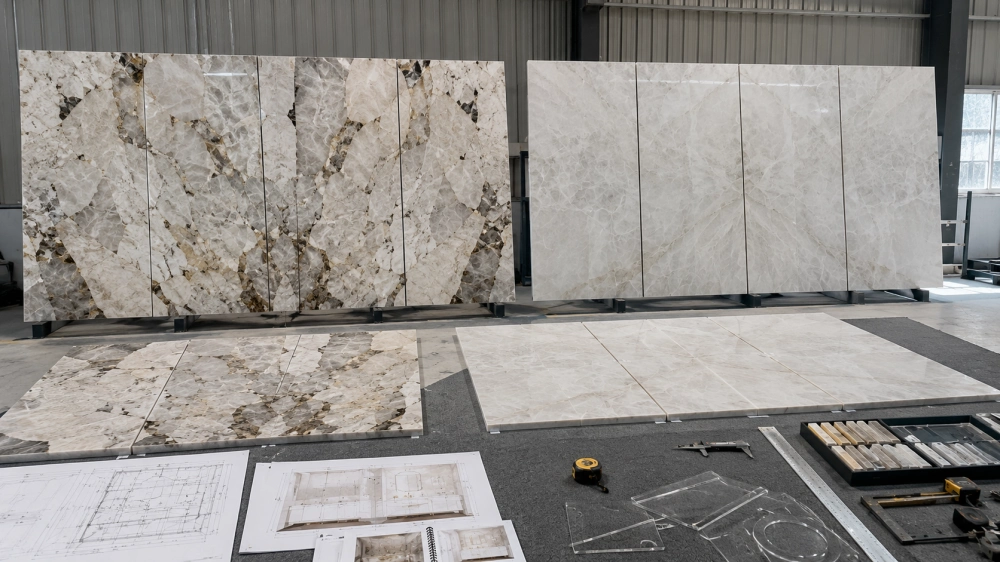 quartzite_bookmatched_feature_wall_fabrication_layout
