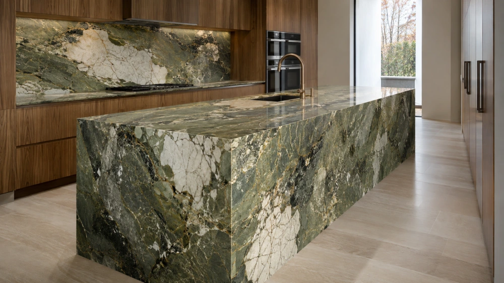 amazon-green-quartzite-luxury-kitchen-island