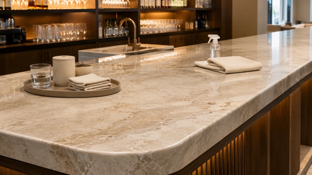 commercial-quartzite-routine-cleaning-practice