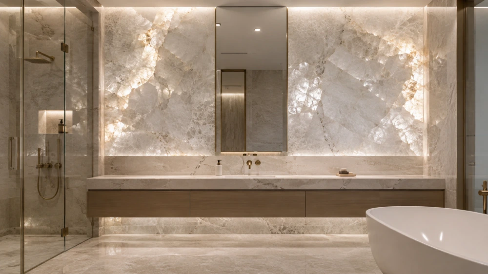 cristallo-quartzite-luxury-bathroom-feature-wall