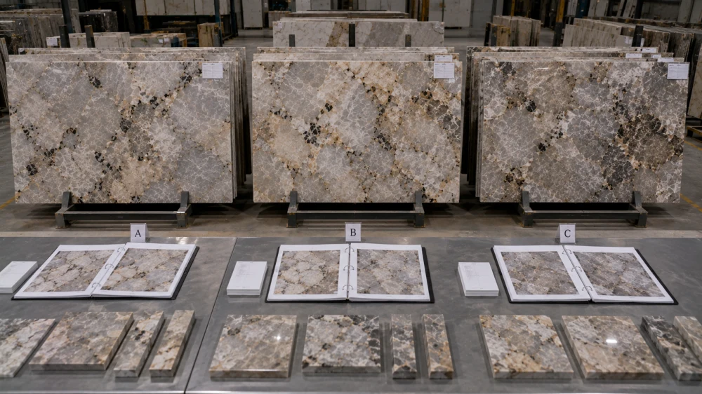 natural-quartzite-multi-batch-slab-comparison