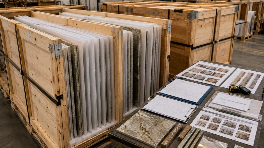 quartzite-documents-packing-payment-review