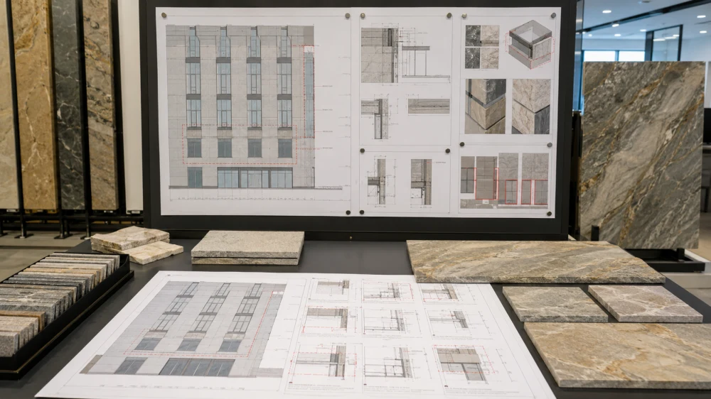 quartzite-facade-fixing-drawing-review