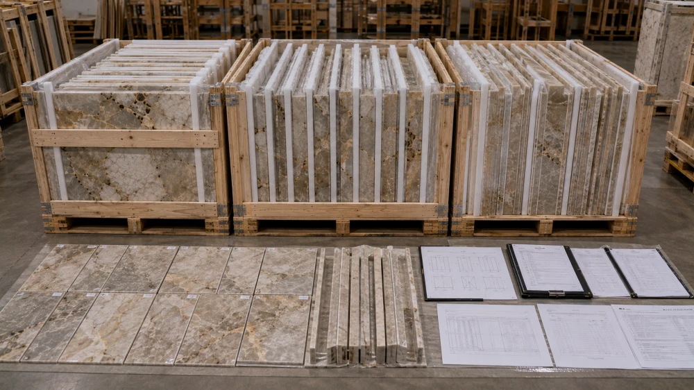 quartzite-facade-panels-identification-packing