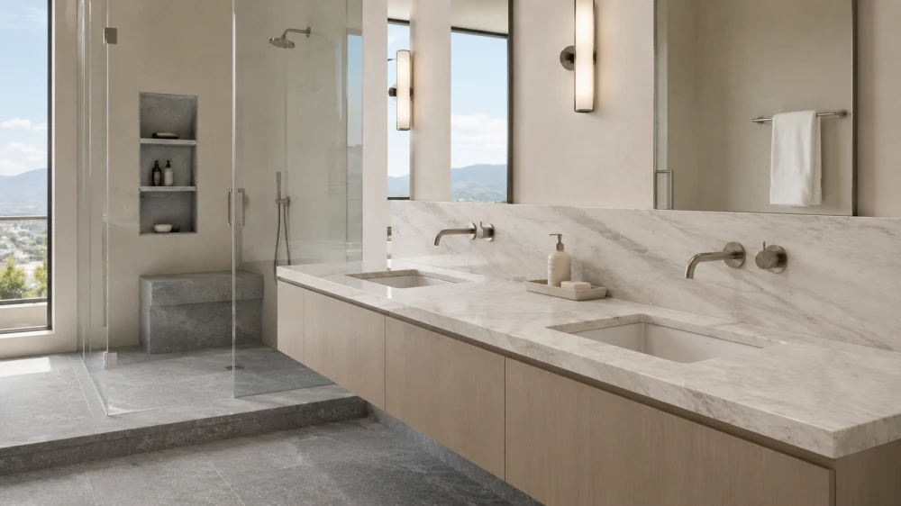 quartzite-granite-modern-bathroom-design