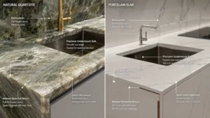 quartzite-porcelain-sink-edge-joint-maintenance