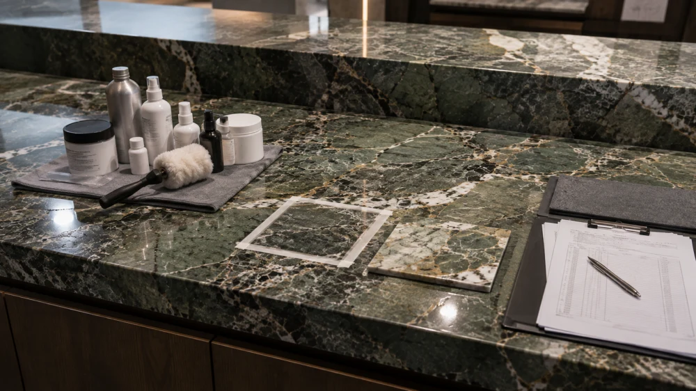 quartzite-unapproved-sealer-product-change