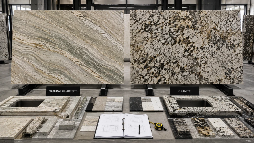 quartzite-vs-granite-buyer-comparison