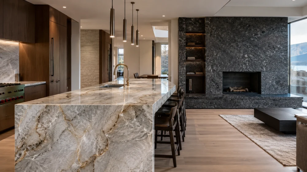 quartzite-vs-granite-modern-design-styles