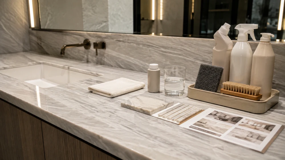 quartzite-wrong-cleaning-method-risk