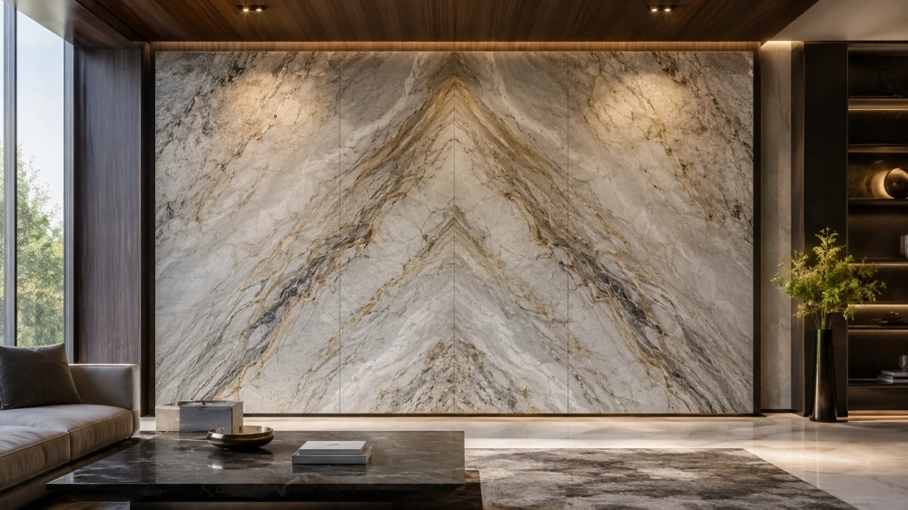 quartzite_bookmatched_feature_wall_installation_detail