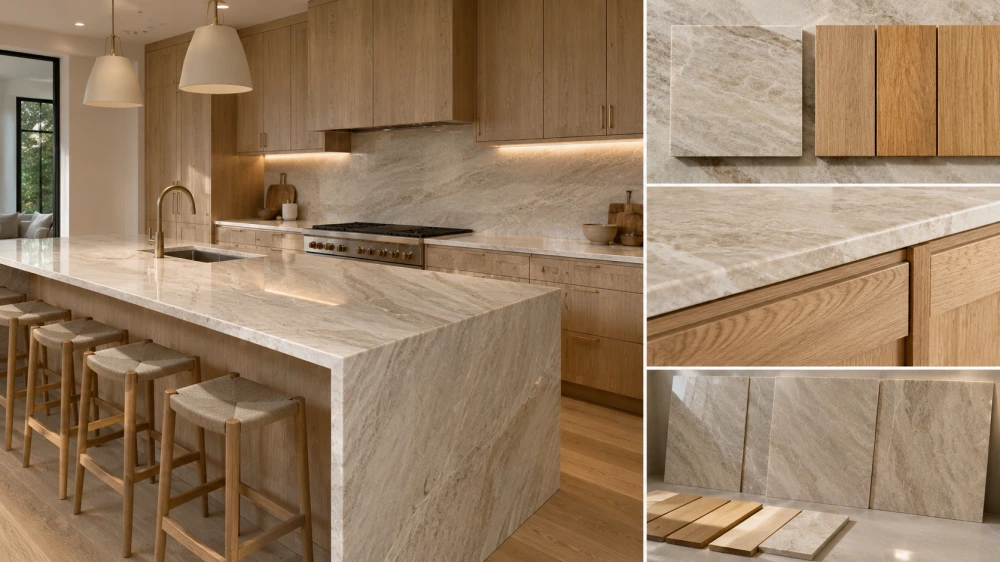 taj-mahal-quartzite-white-oak-cabinets