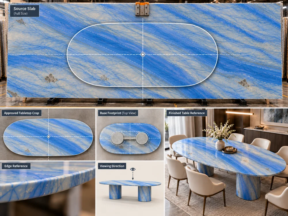 azul-macaubas-quartzite-table-final-layout-review