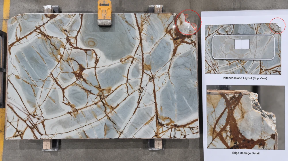 blue-roma-quartzite-edge-damage-island-layout-conflict