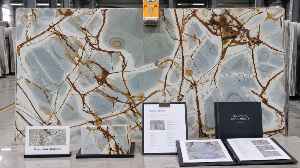 blue-roma-quartzite-trade-name-material-identification