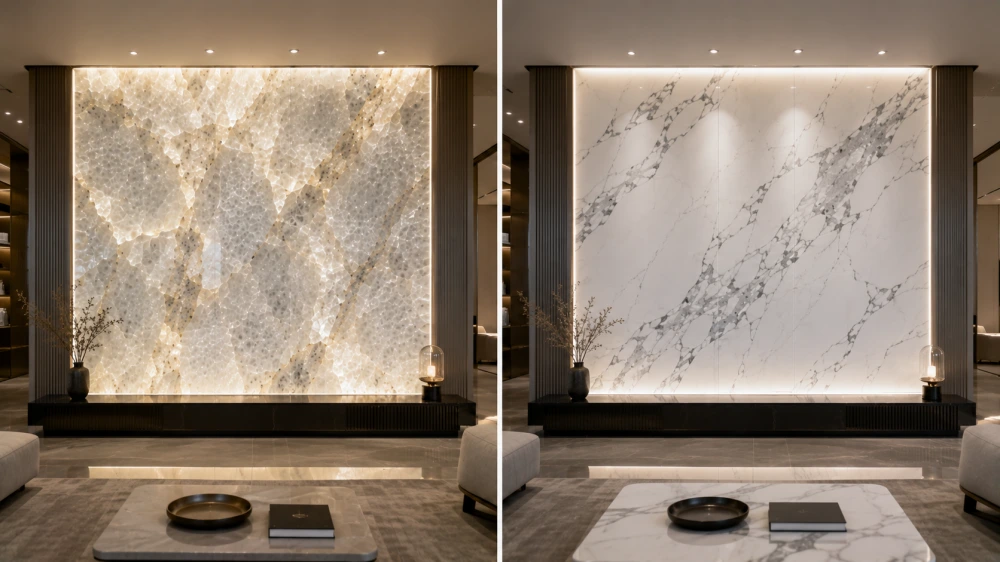 cristallo-backlit-vs-statuario-reflected-light-feature-wall