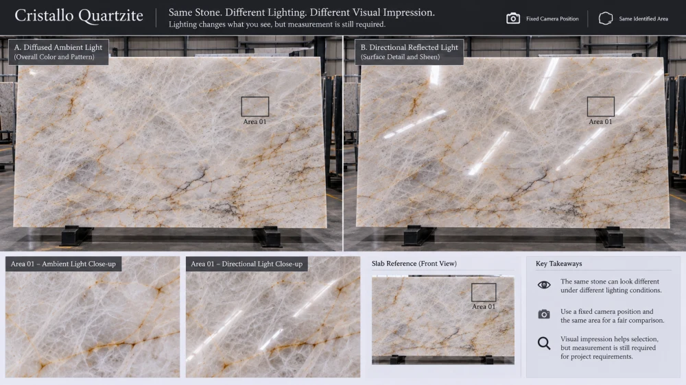 cristallo-quartzite-flatness-lighting-visual-impression