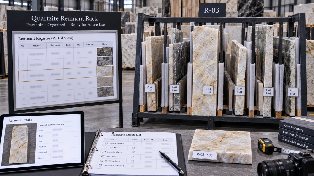 cristallo-quartzite-remnant-rack-storage-tracking