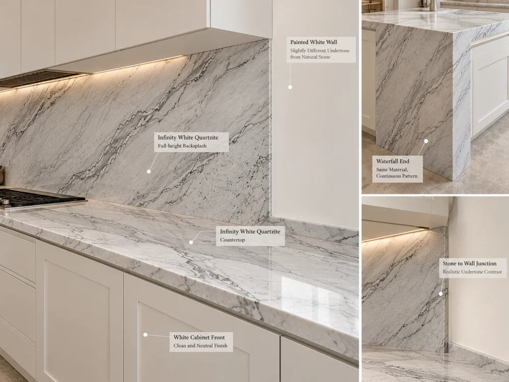 infinity-white-quartzite-white-surface-junctions