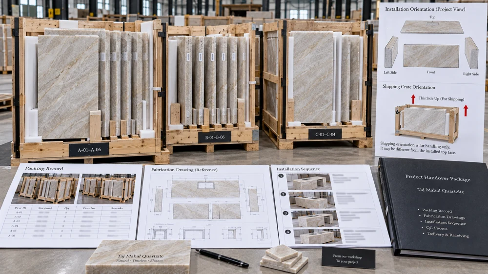 quartzite-piece-orientation-packing-handover