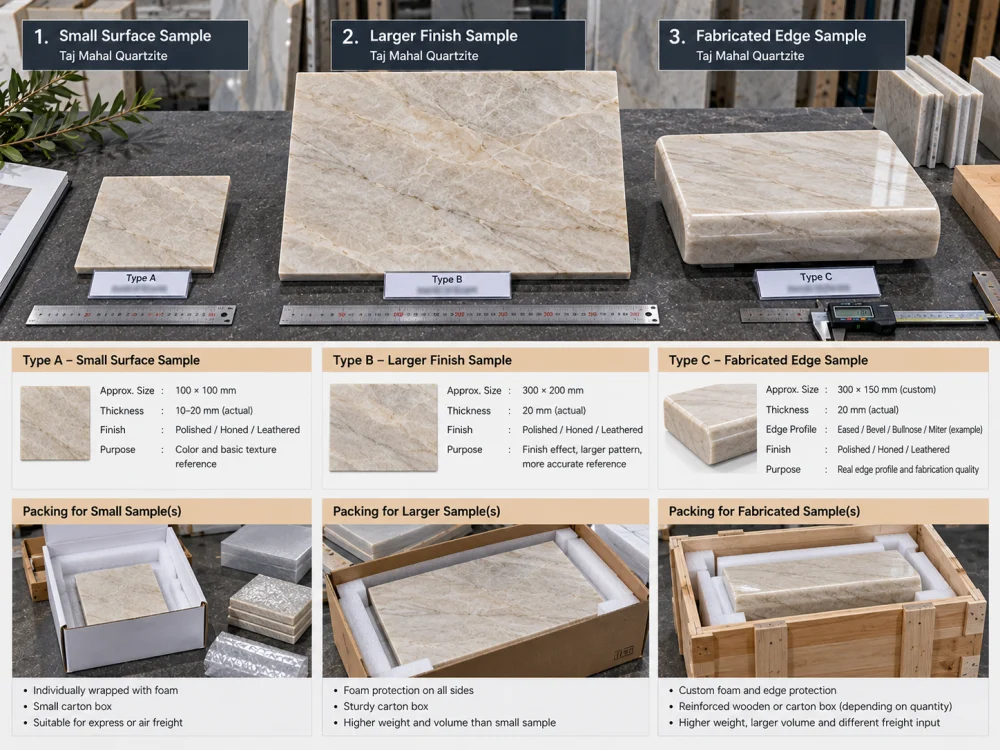 taj-mahal-quartzite-sample-size-finish-edge-shipping