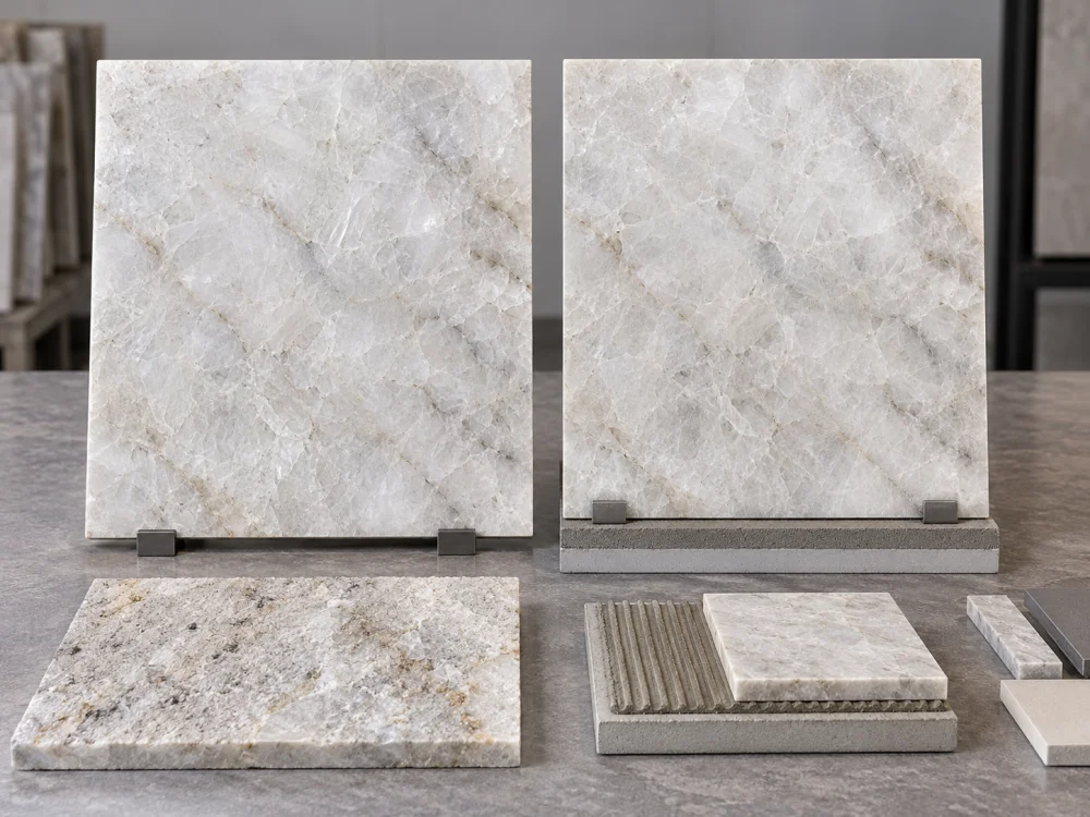 quartzite-adhesive-discoloration-mockup