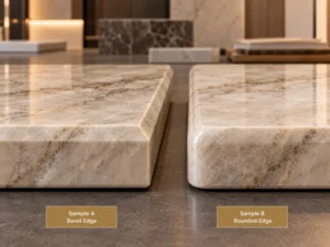quartzite-bevel-vs-rounded-edge-sample