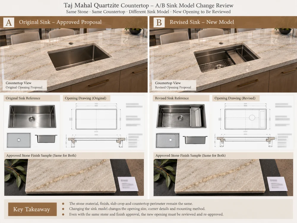 quartzite-cutout-approval-change-impac