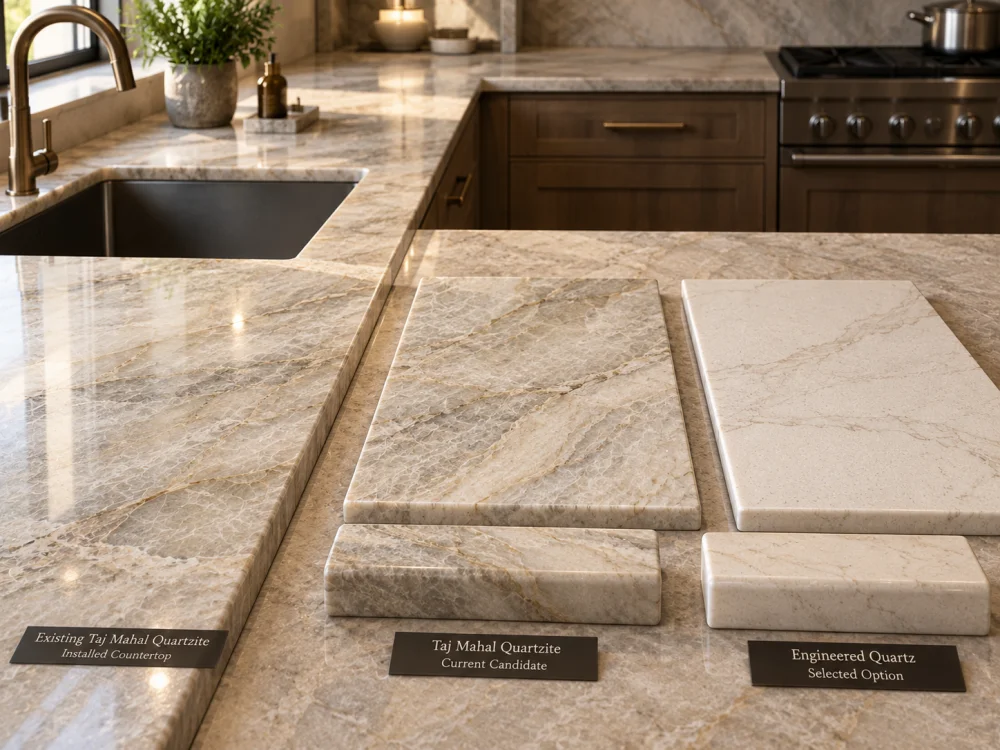 quartzite-engineered-quartz-existing-stone-sample-review