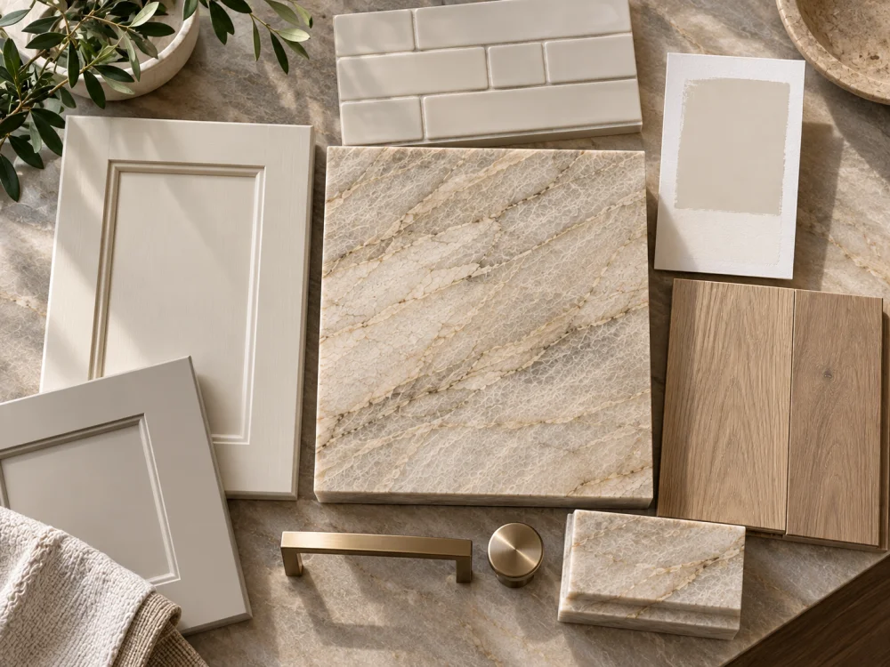 quartzite-painted-cabinet-physical-material-palette