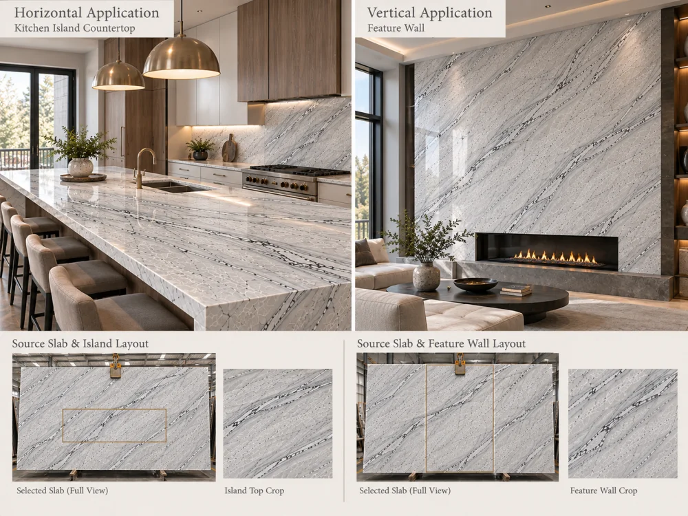 quartzite-slab-horizontal-vertical-applications