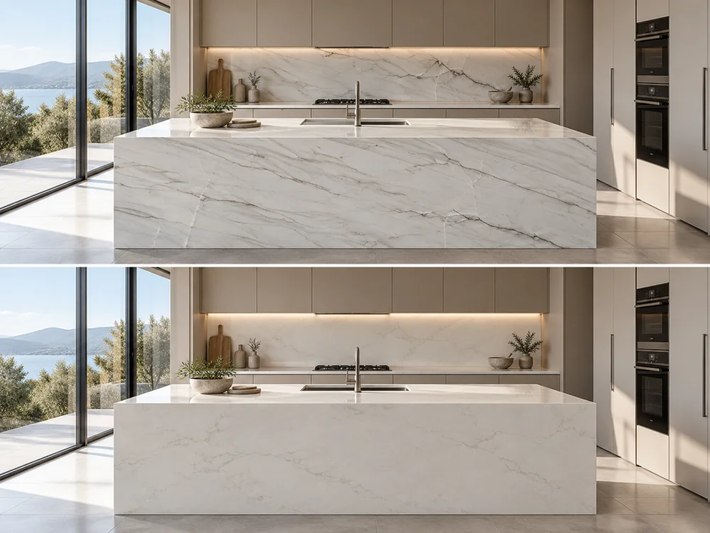 quartzite-vs-engineered-quartz-sunlit-kitchen