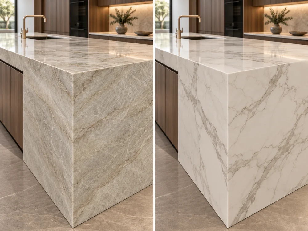 quartzite-vs-sintered-stone-visible-mitred-corner