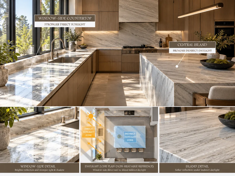 sunlit-kitchen-window-countertop-vs-island